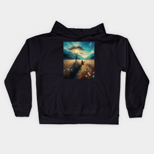 Autumn - Impressionism Kids Hoodie